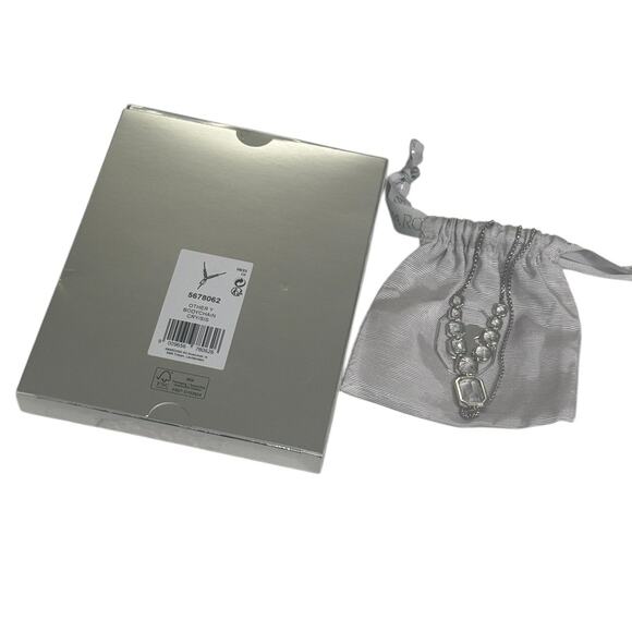 Swarovski x Skims Y Body Chain (Silver) - Picture 1 of 7